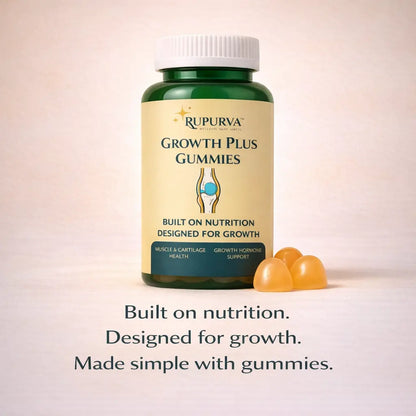 Growth Plus Gummies Rupurva | Wellness made Simple