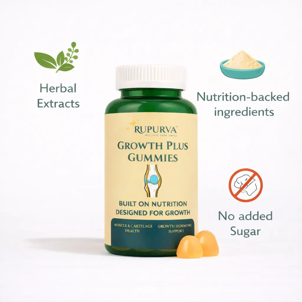 Growth Plus Gummies - Rupurva | Wellness made Simple