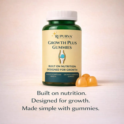 Growth Plus Gummies - Rupurva | Wellness made Simple