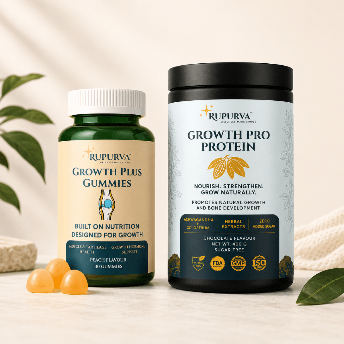 Growth Power Stack - Rupurva | Wellness made Simple