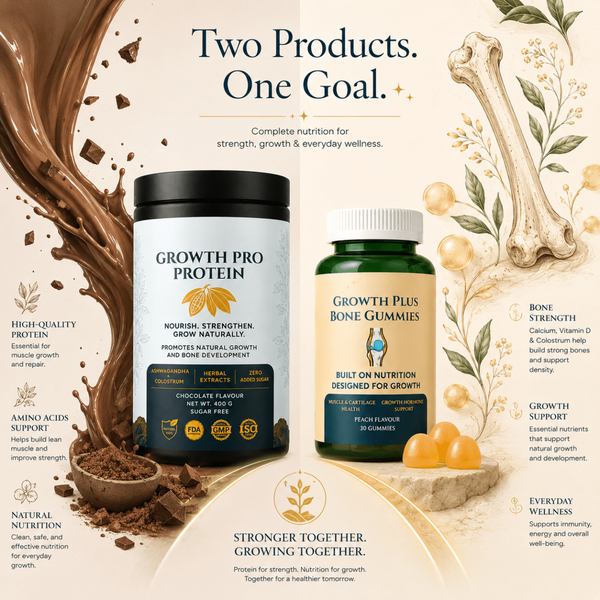 Growth Power Stack - Rupurva | Wellness made Simple
