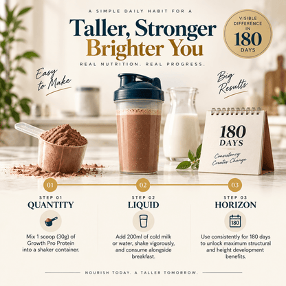 Growth Pro Protein | Premium Nutrition Formula - Rupurva | Wellness made Simple