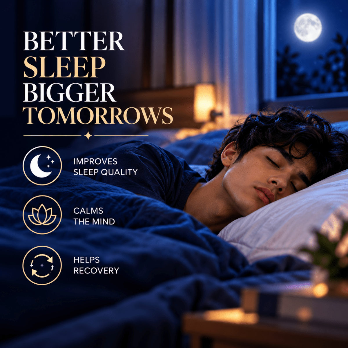Sleep Support Gummies | Nighttime Relaxation System - Rupurva | Wellness made Simple