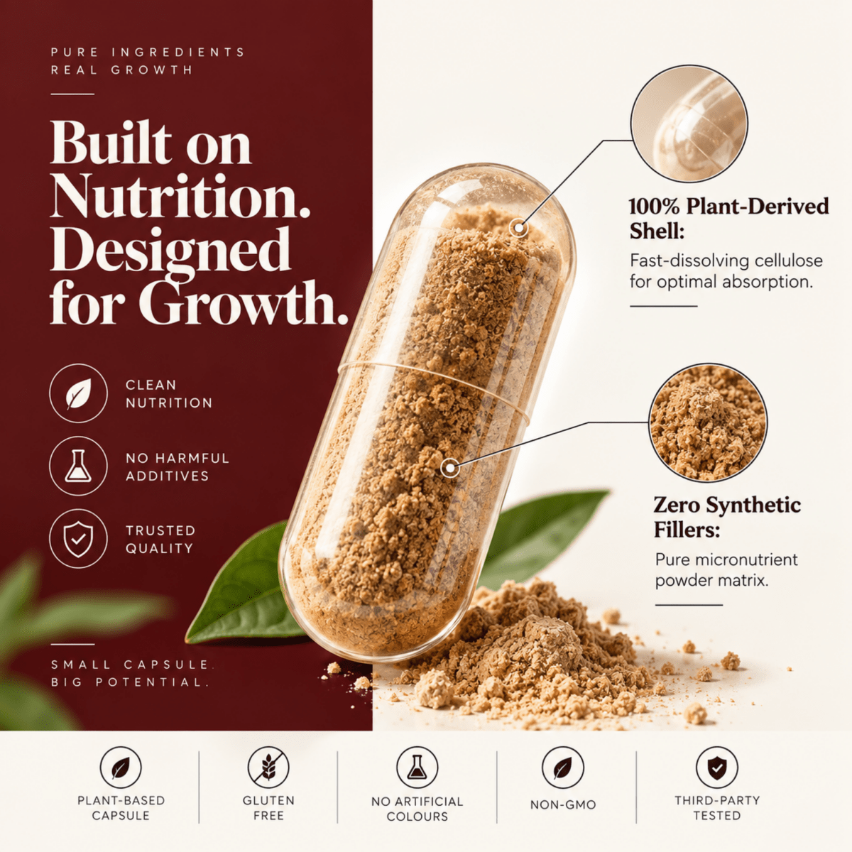 Ultimate Growth Stack | Day & Night Wellness Stack | Daily Nutrition Bundle - Rupurva | Wellness made Simple