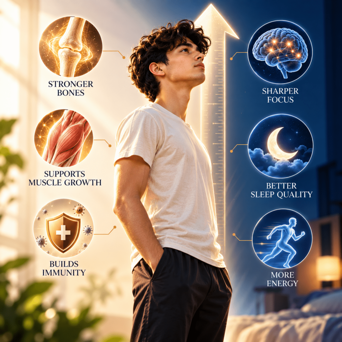 Ultimate Growth Stack | Day & Night Wellness Stack | Daily Nutrition Bundle - Rupurva | Wellness made Simple